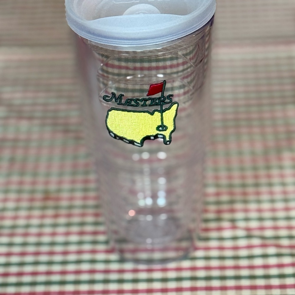 Masters Yellow and Red Party Tumbler with Lid